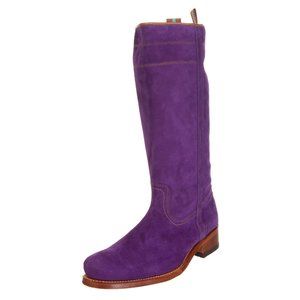 new Camperos original suede leather knee boot for woman